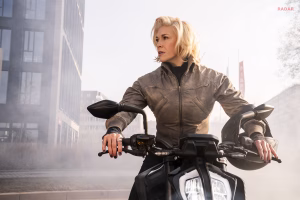 Hannah Waddingham in Ride or Die (Courtesy of Dušan Martinček for Prime Video)
